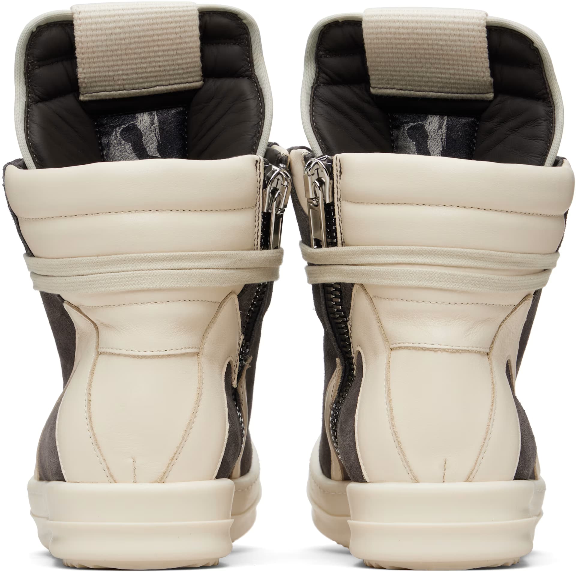 Gray Temple Geobasket Sneakers 2