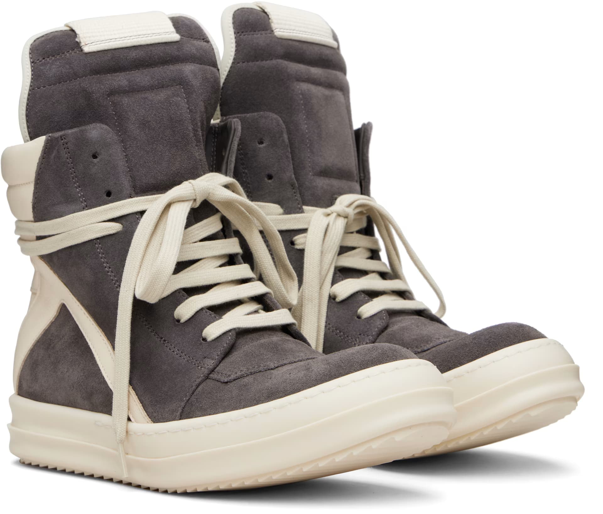 Gray Temple Geobasket Sneakers 4