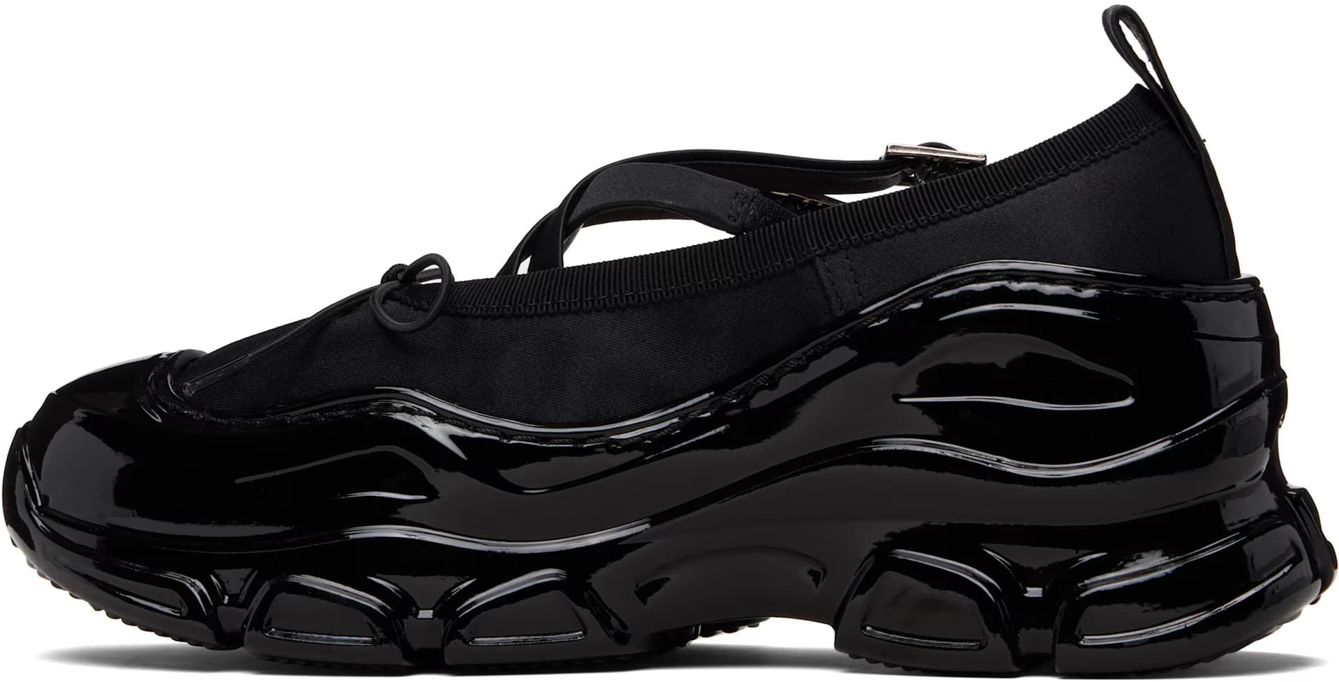 Black Tracker Ballerina Sneakers 3
