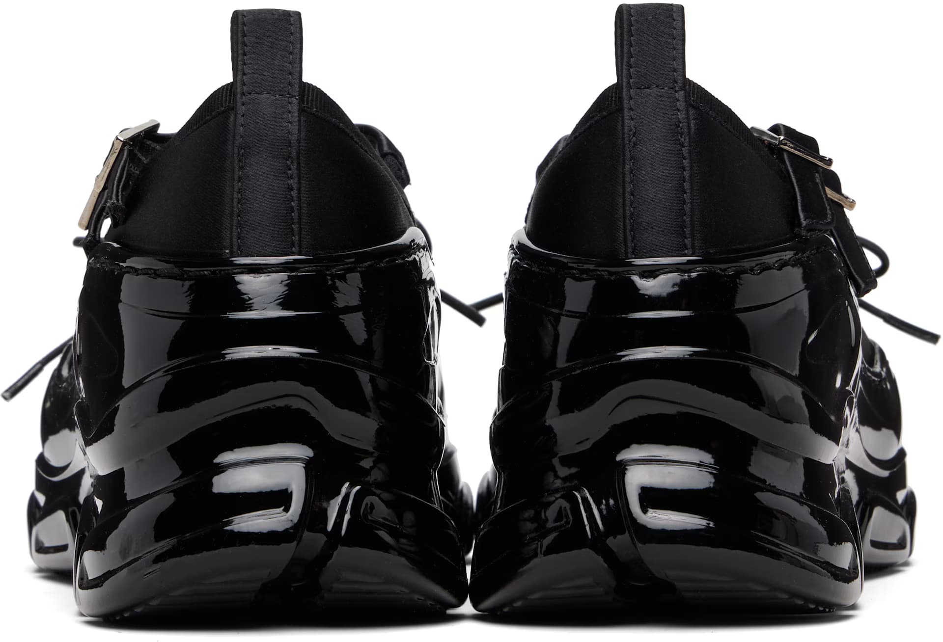 Black Tracker Ballerina Sneakers 2