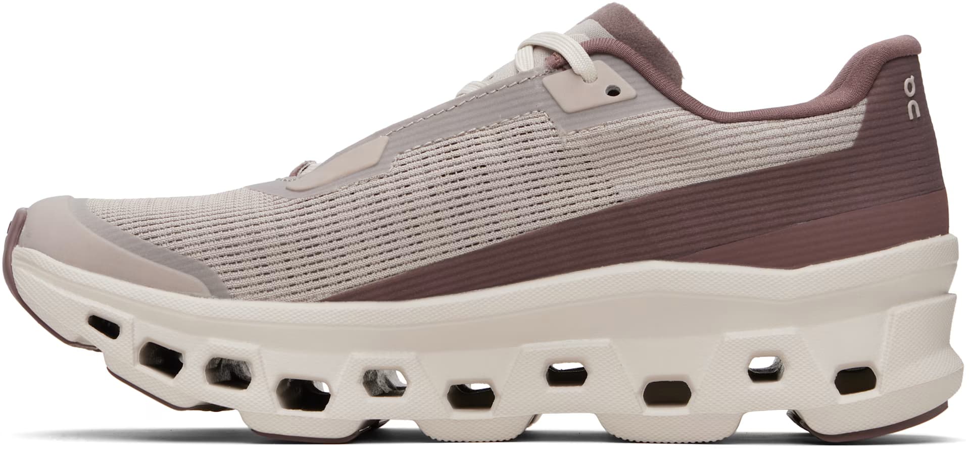 Taupe & Burgundy Cloudmonster Void Sneakers 3