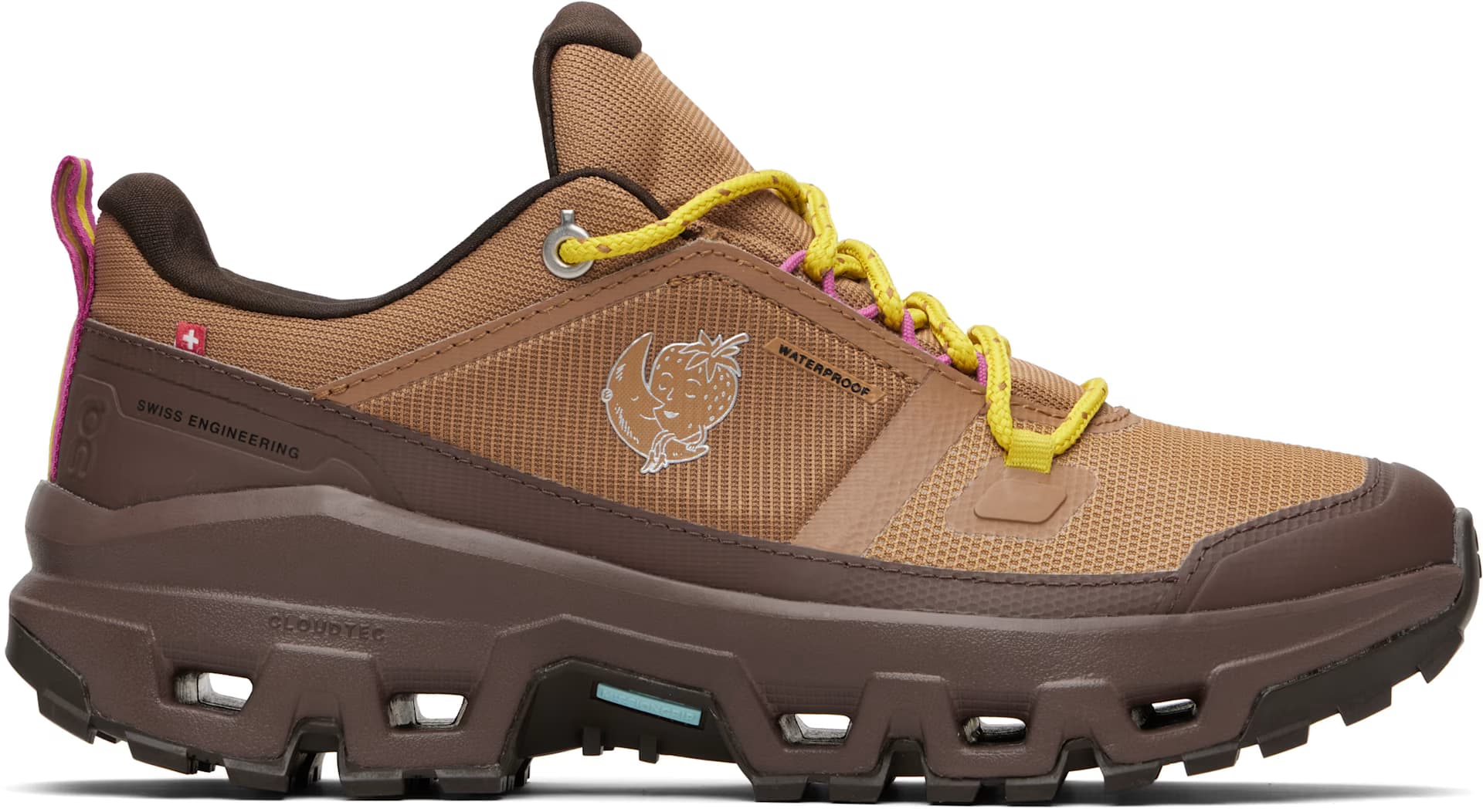 Brown Sky High Farms Edition Cloudrock Low Waterproof Sneakers by On