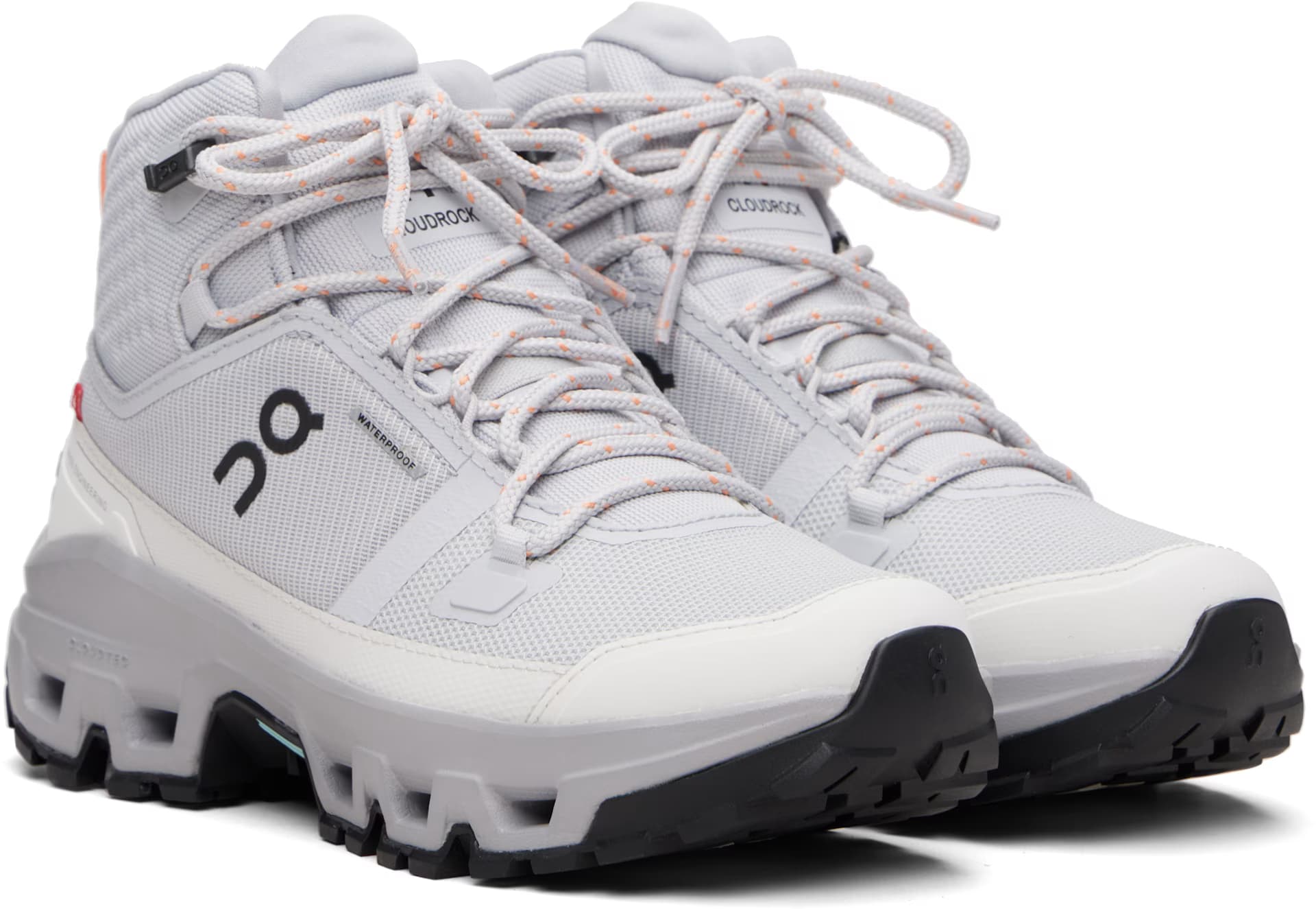 Gray Cloudrock Mid Waterproof Sneakers 4