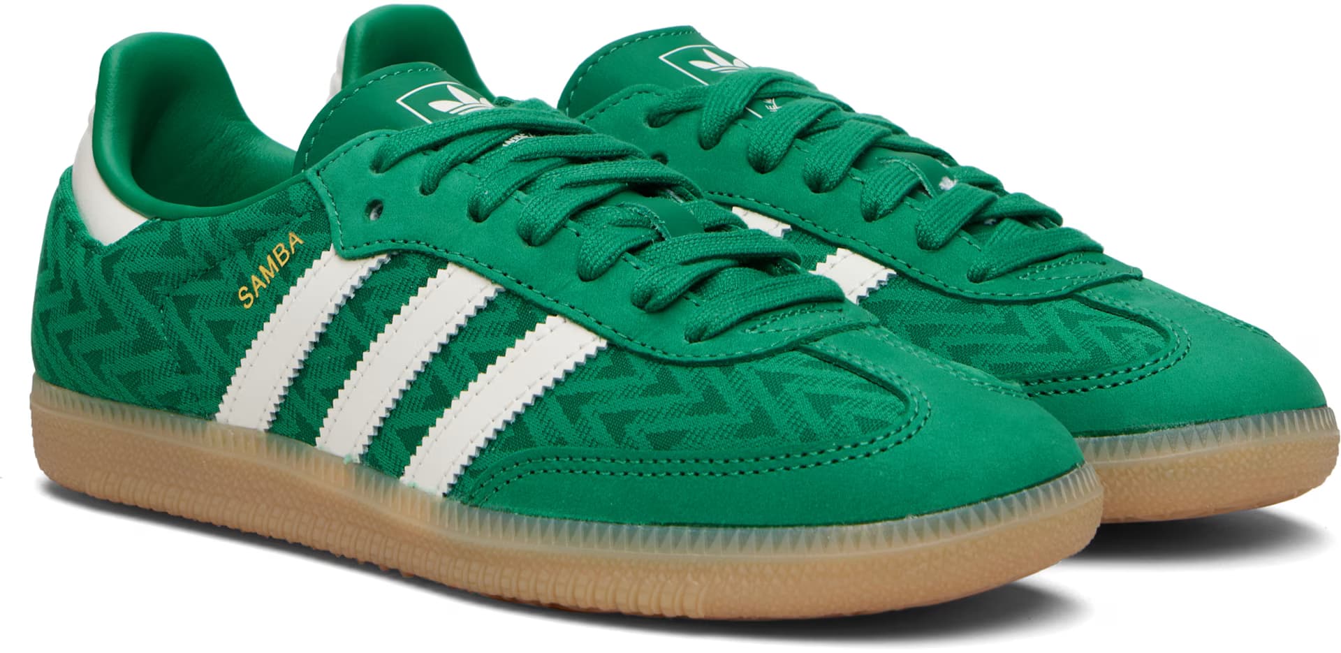 Green Samba OG Sneakers 4