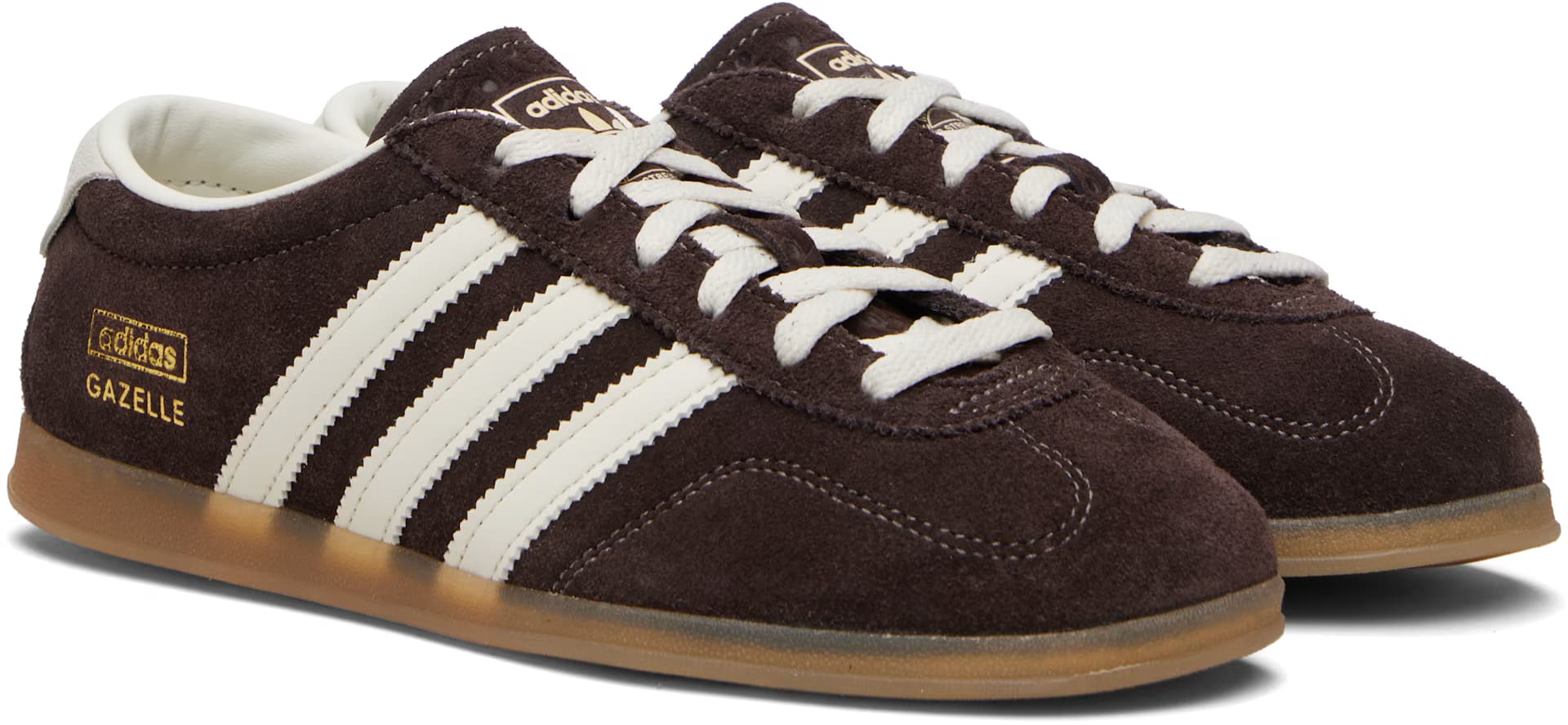Brown Gazelle Lo Pro Sneakers by adidas Originals