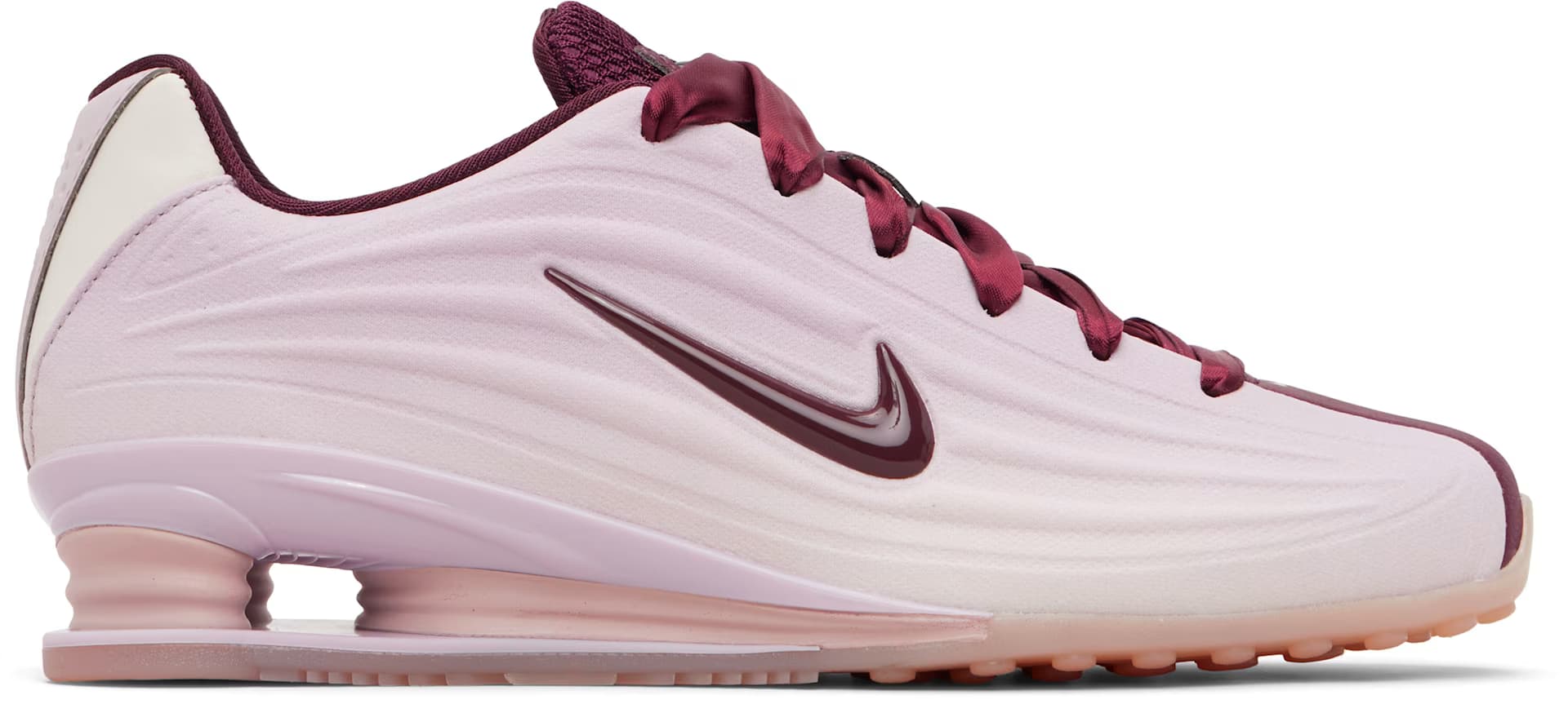 Purple & Burgundy Shox Z SE Sneakers by Nike