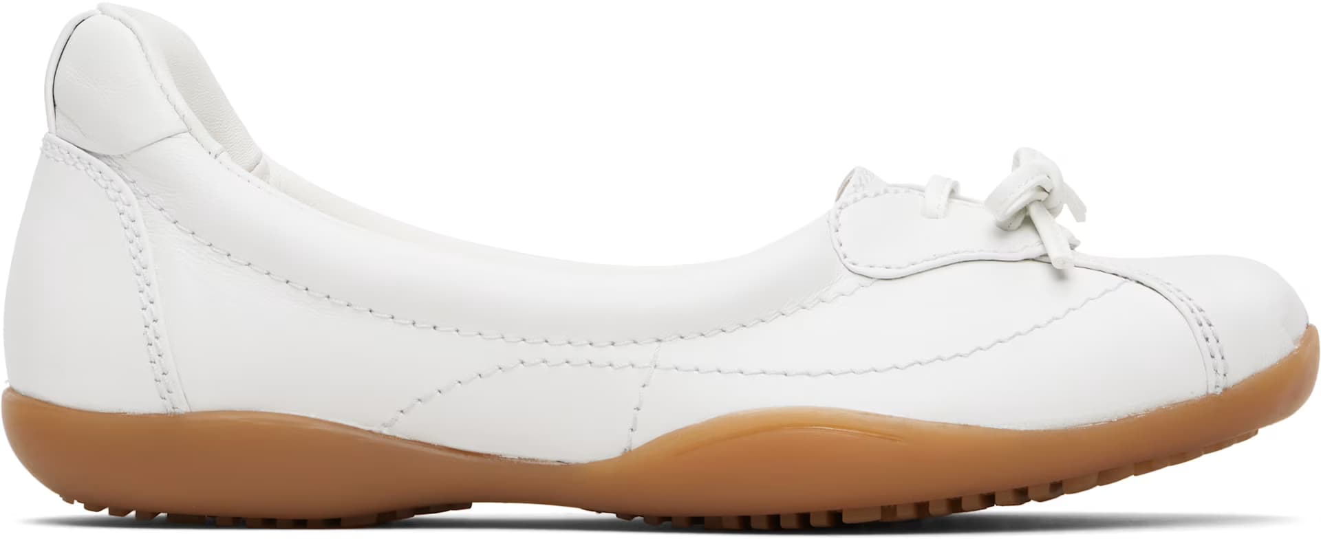 White Ballerina Sneakers by Sandy Liang