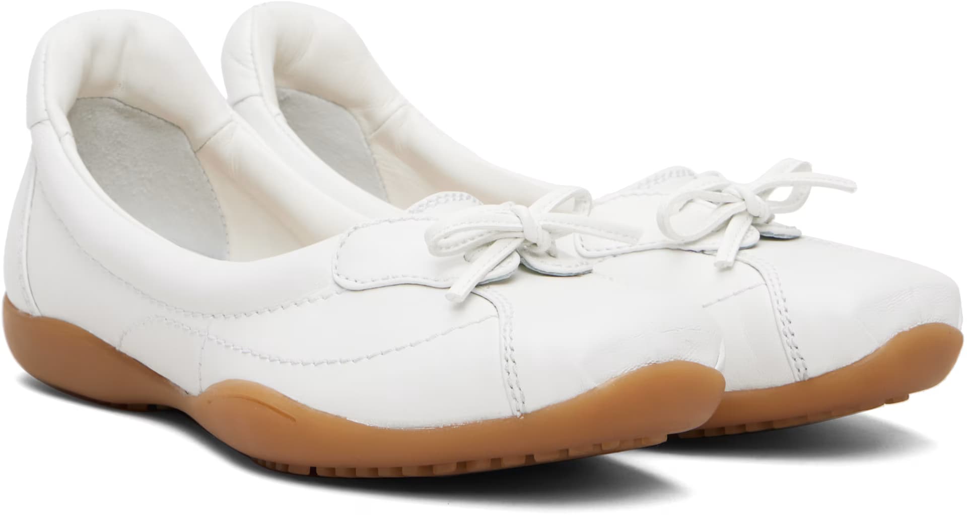White Ballerina Sneakers 4