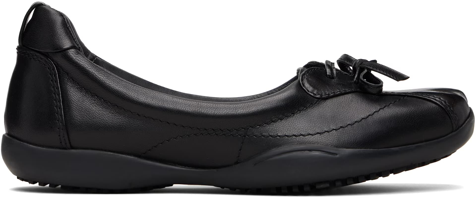 Black Ballerina Sneakers by Sandy Liang