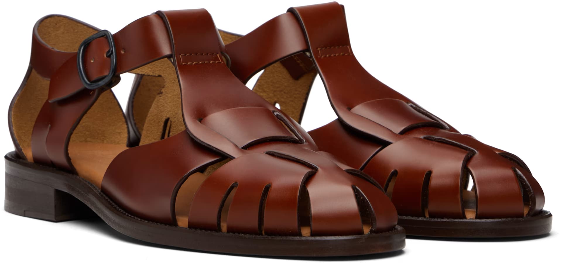 Brown Pesca Sandals 4