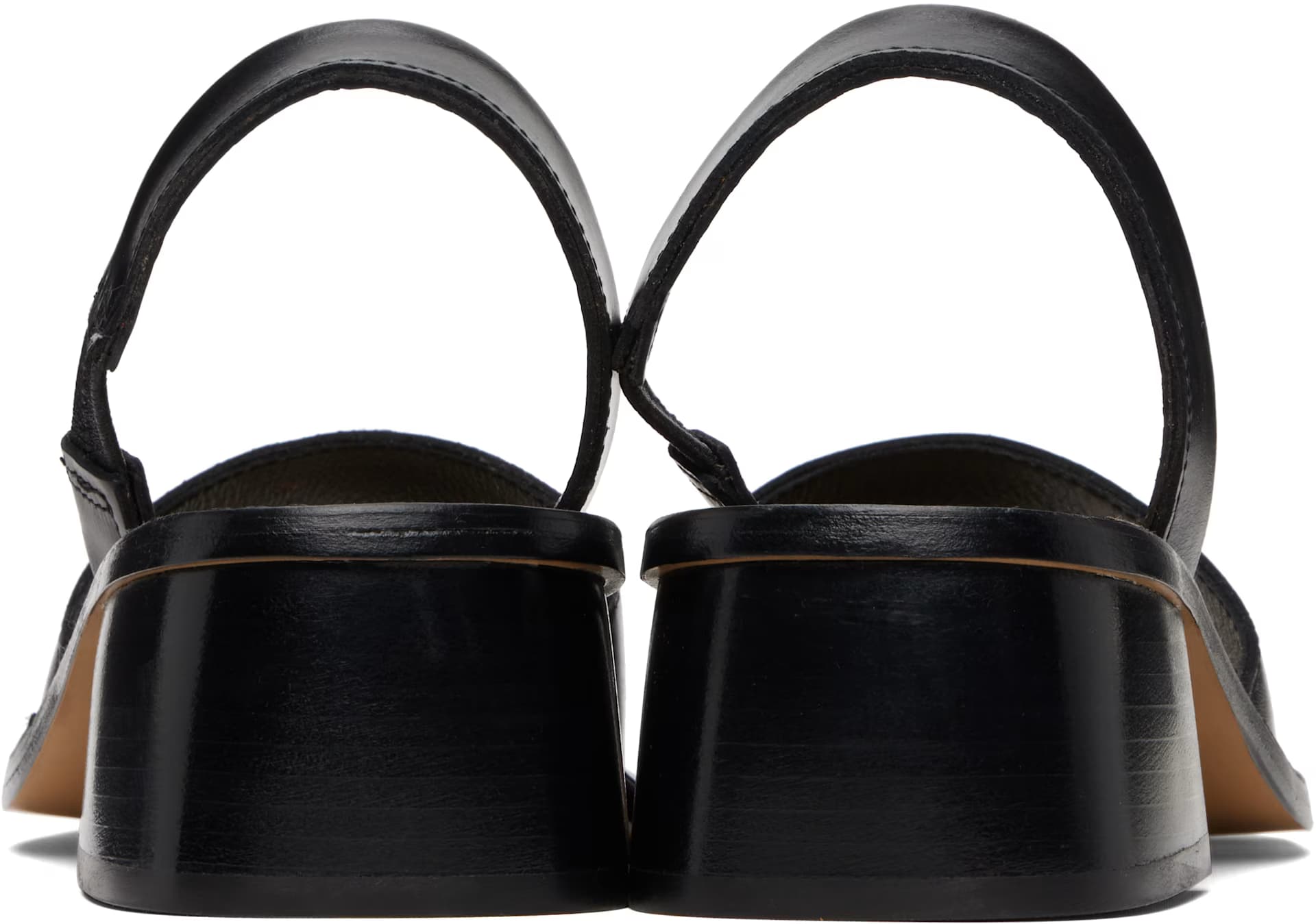 Black Altet Heeled Sandals 2