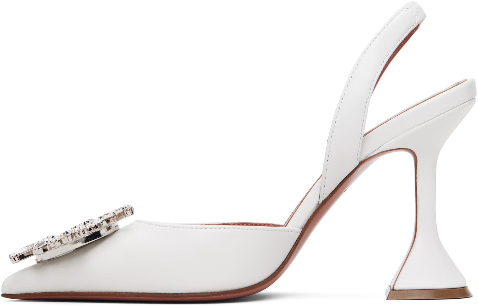 White Begum Sling 95 Heels 3