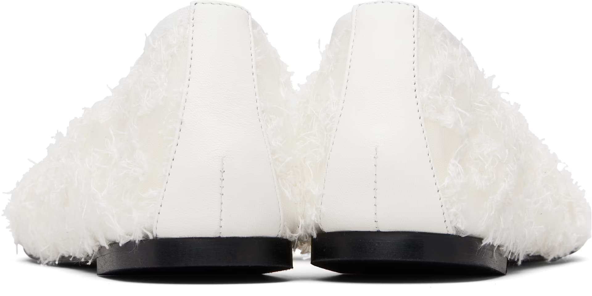 White Glove Lace Ballerina Flats 2