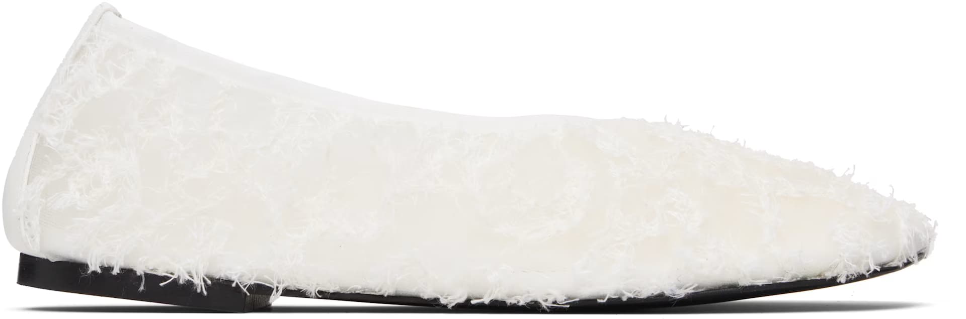 White Glove Lace Ballerina Flats by Proenza Schouler