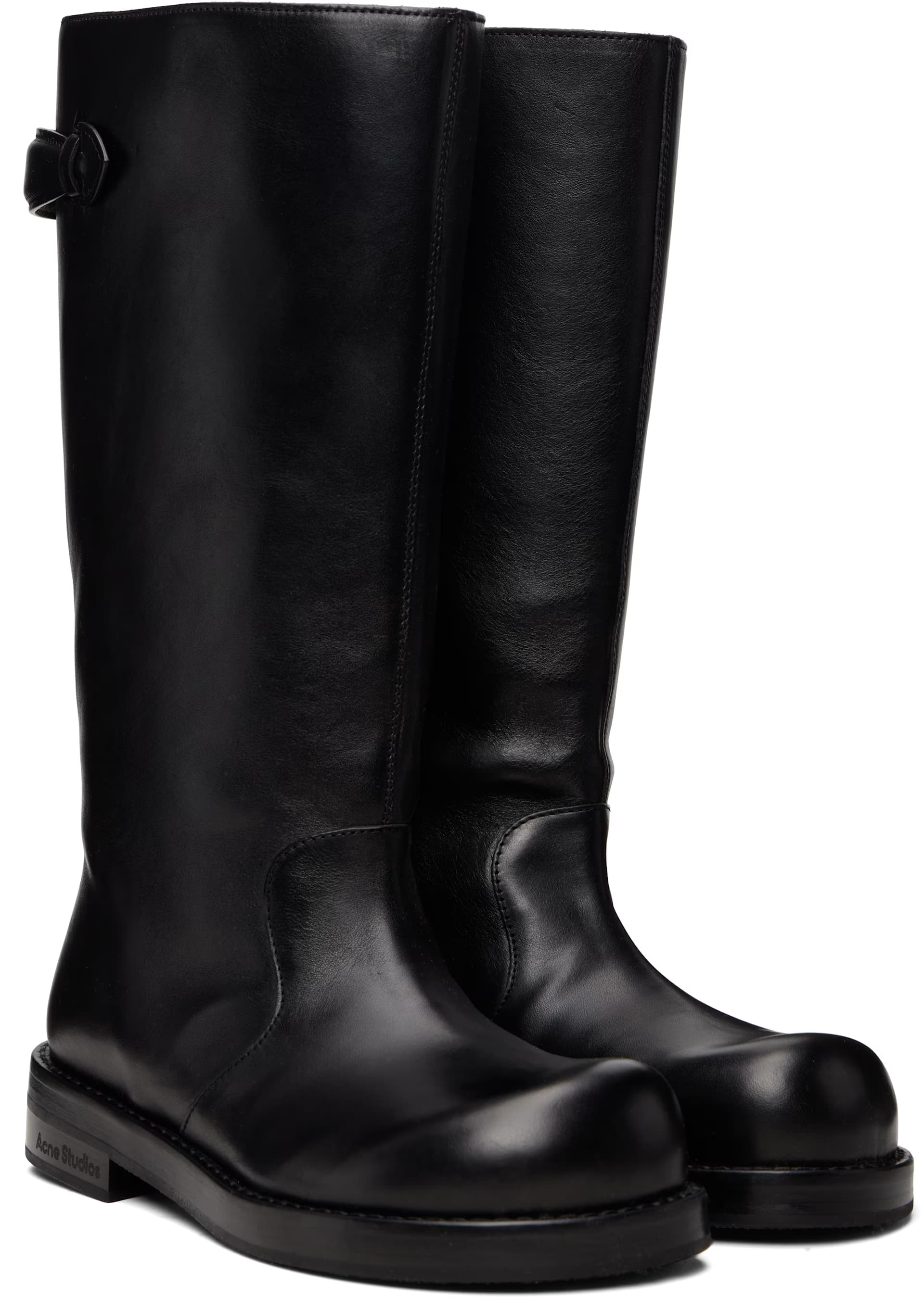 Black Leather Boots 4