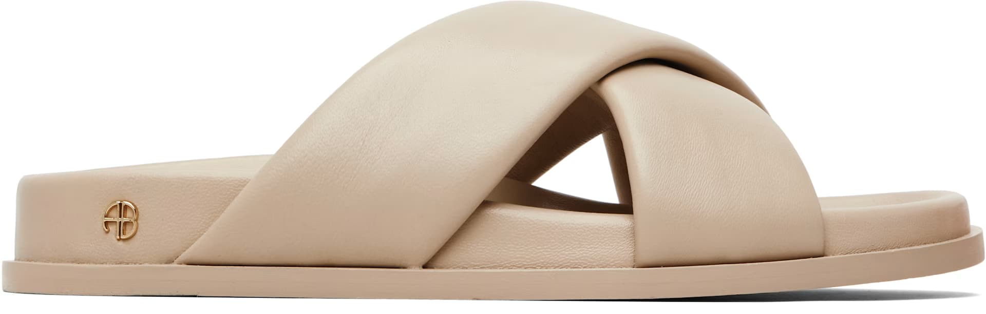 Beige Emi Slides by ANINE BING