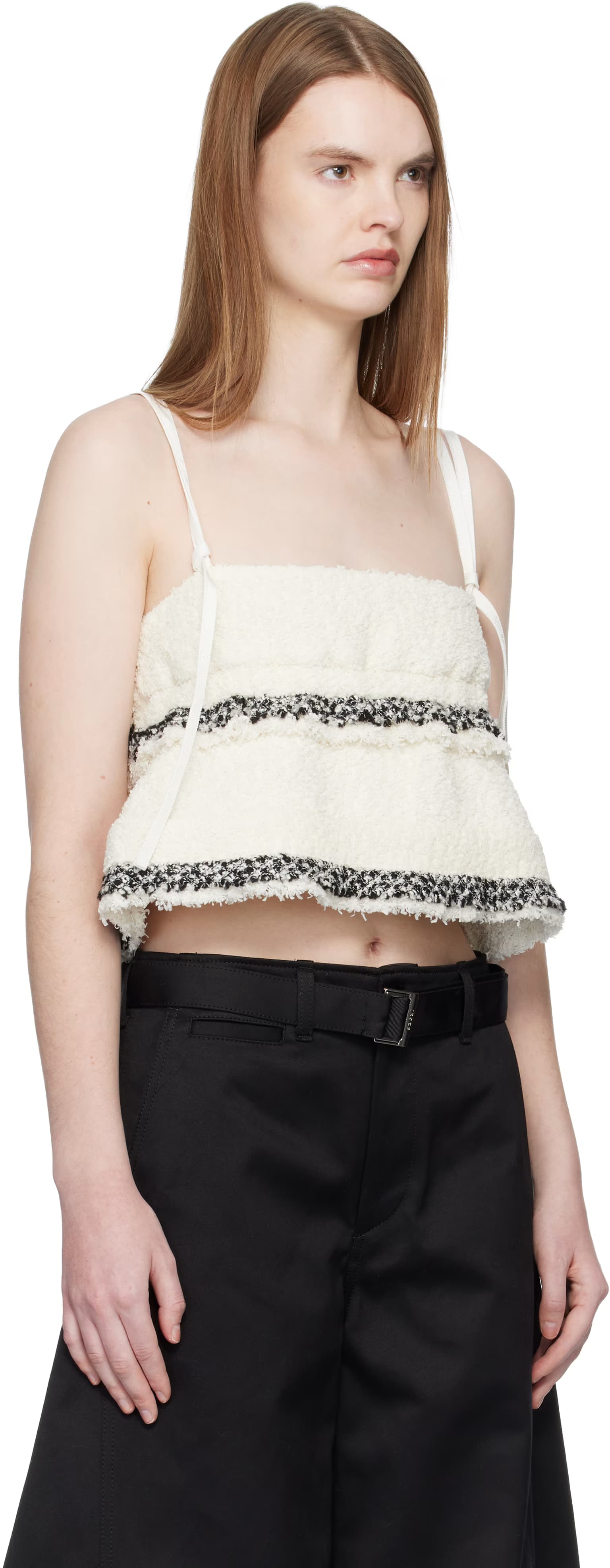 Off-White Tweed Camisole 2