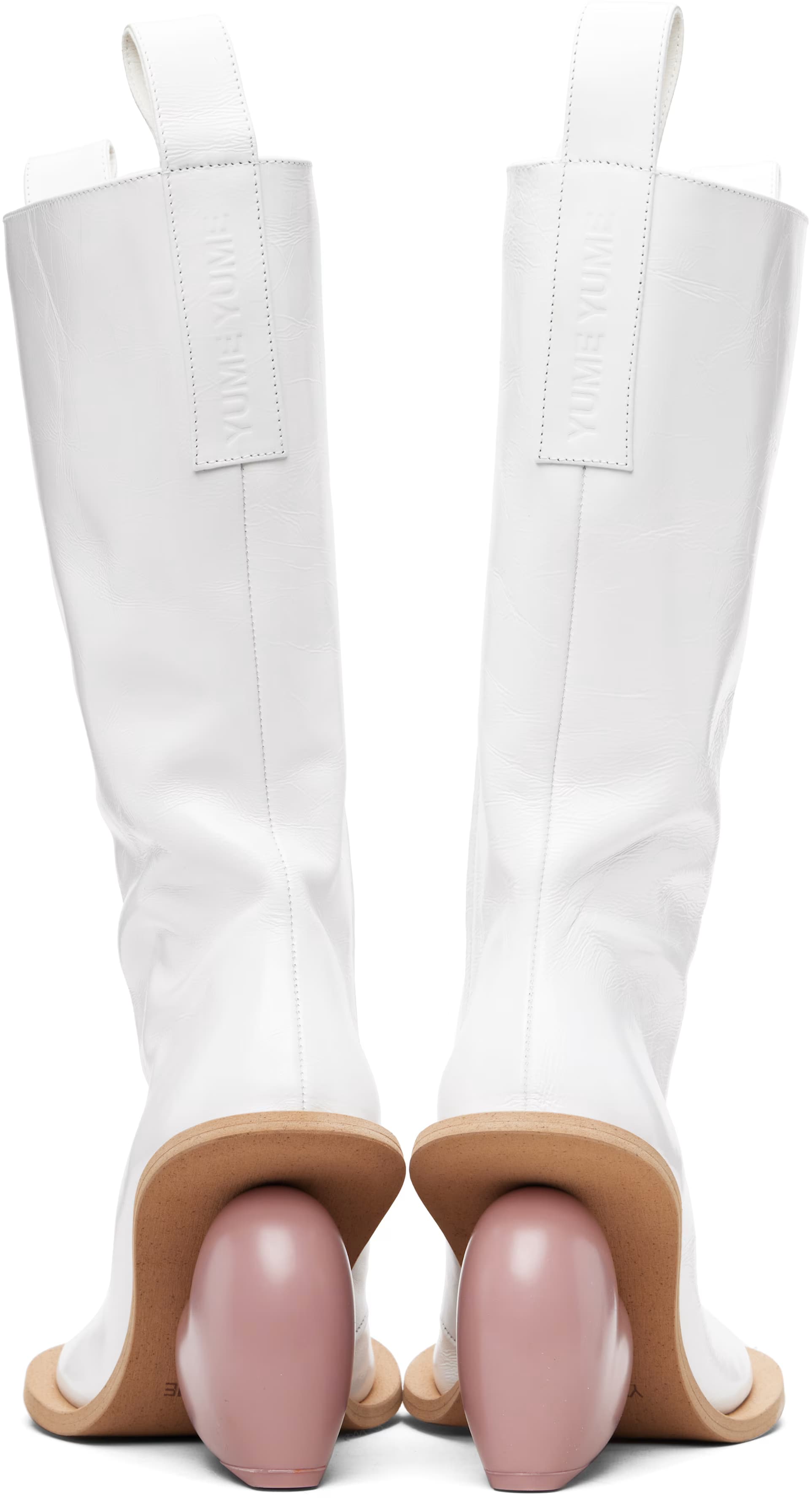 White Love Tall Boots 2