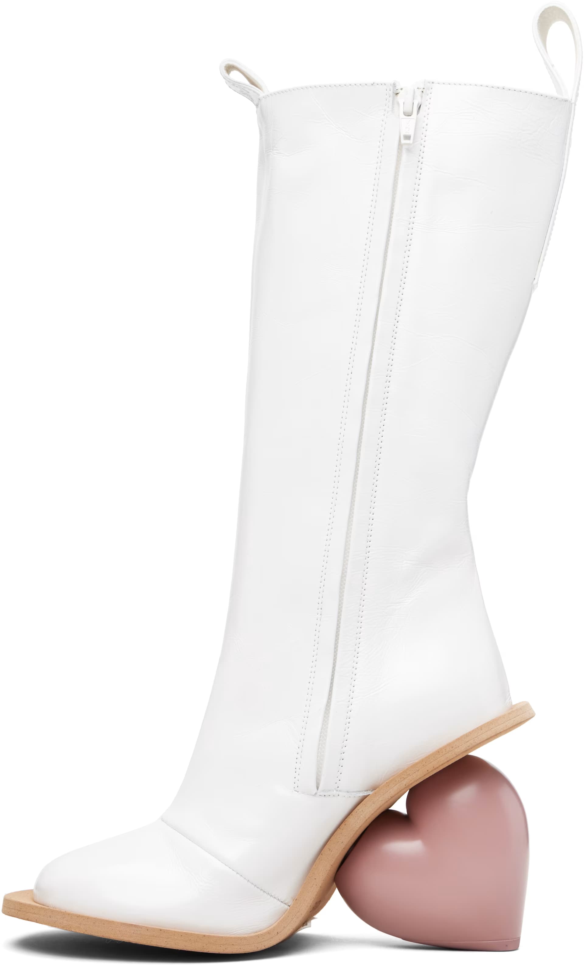 White Love Tall Boots 3