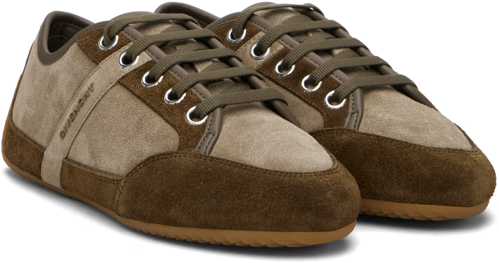 Brown Slim Sneakers 4