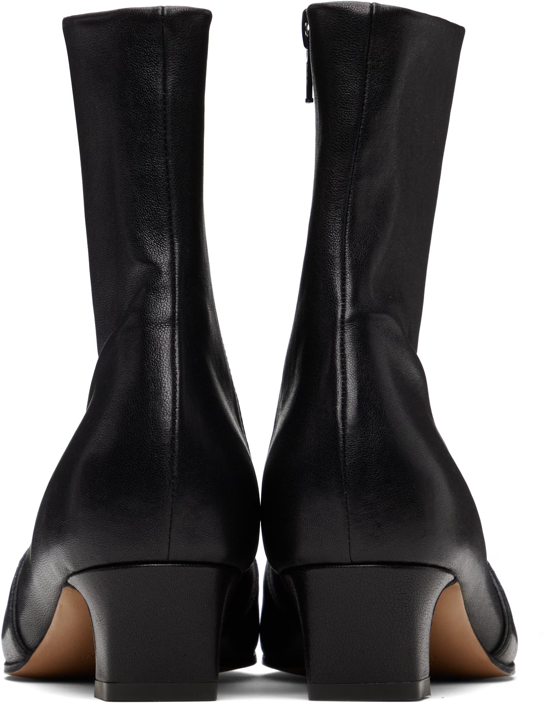 Black Nevada Stretch Low Boots 2