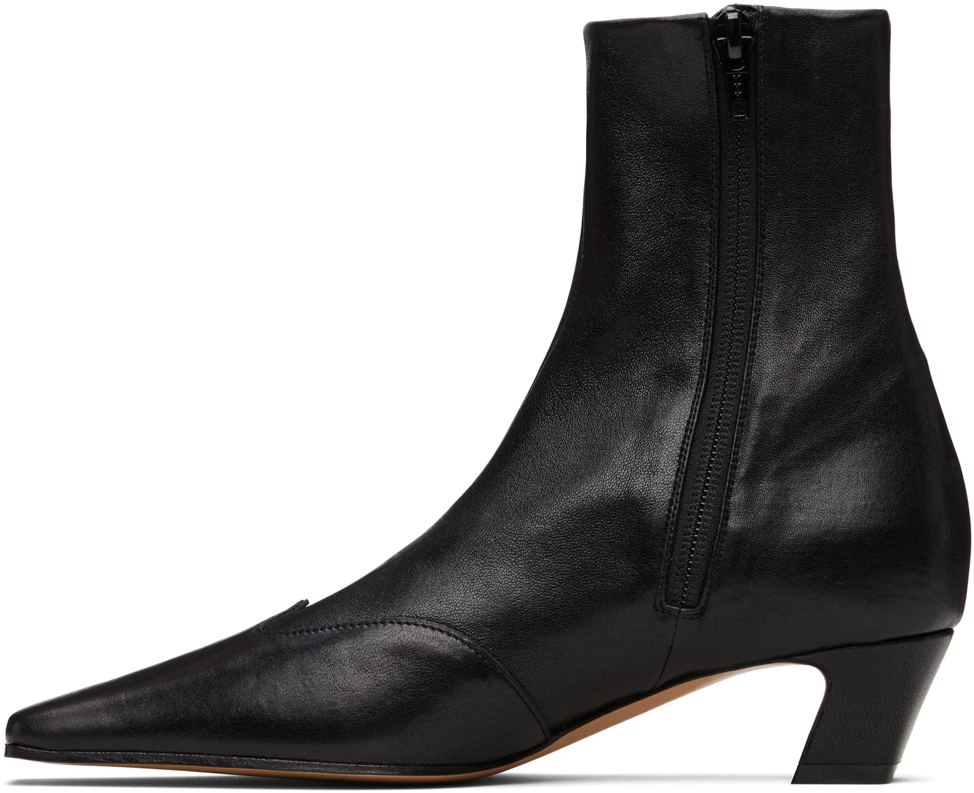 Black Nevada Stretch Low Boots 3