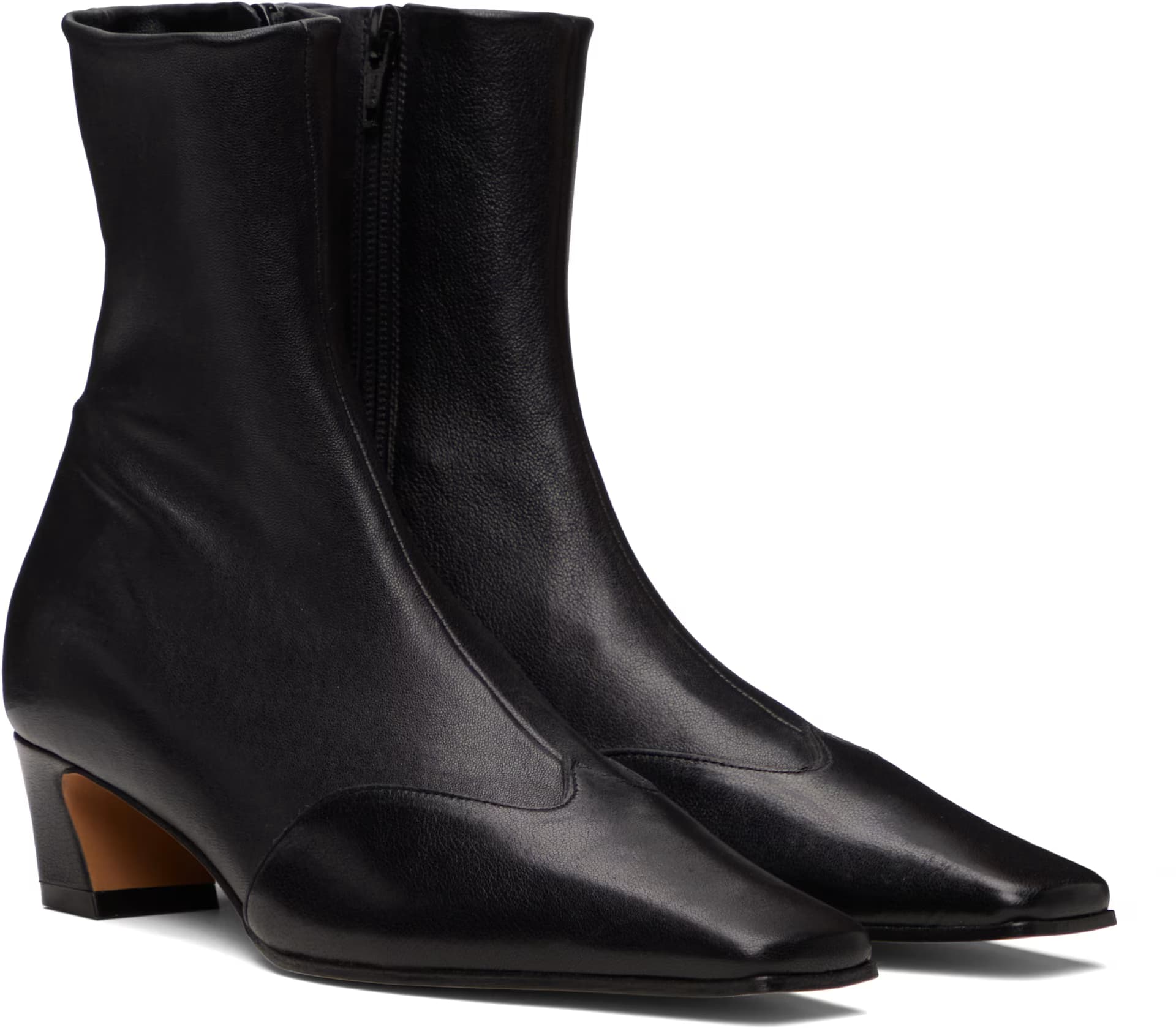 Black Nevada Stretch Low Boots 4