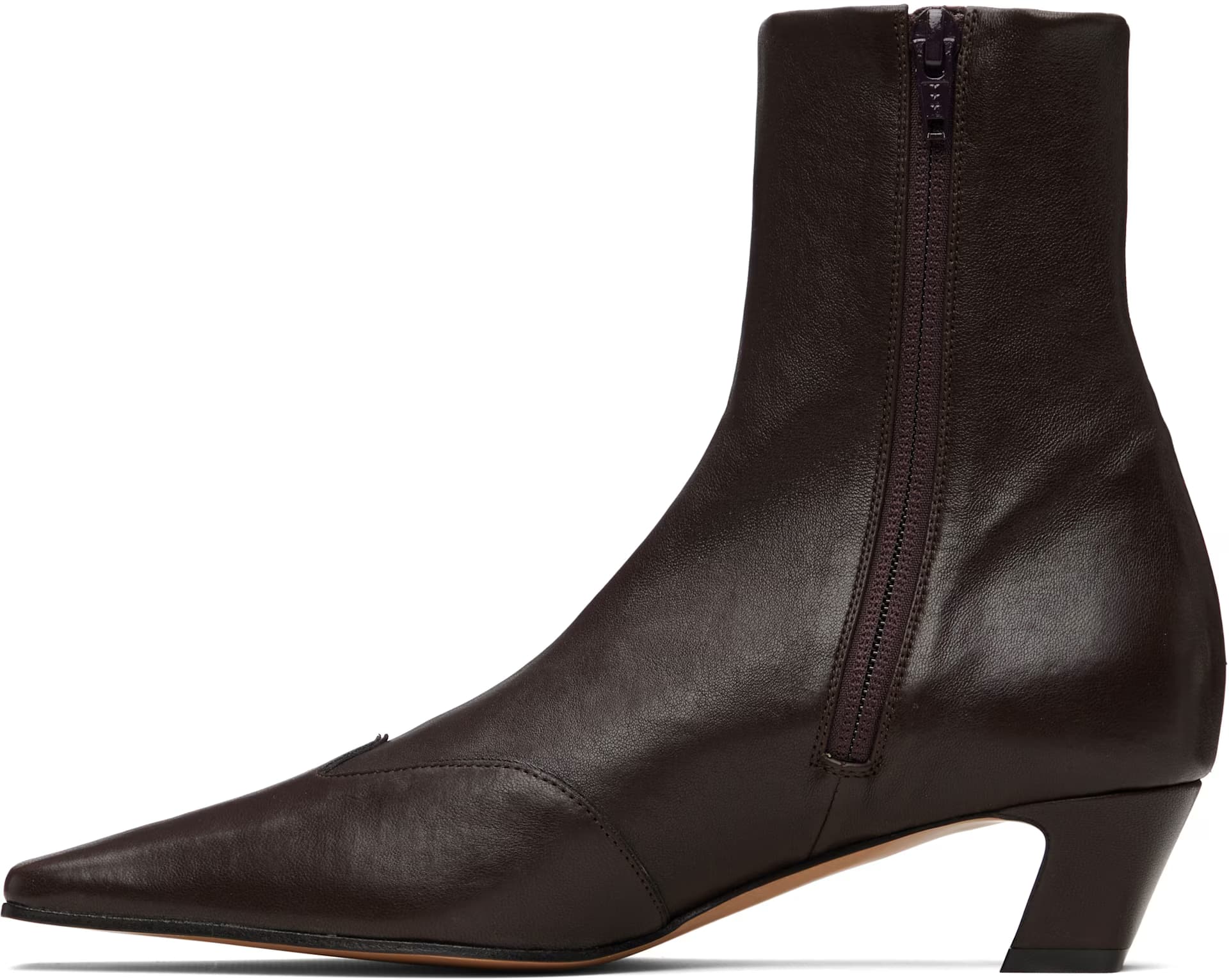 Brown Nevada Stretch Low Boots 3