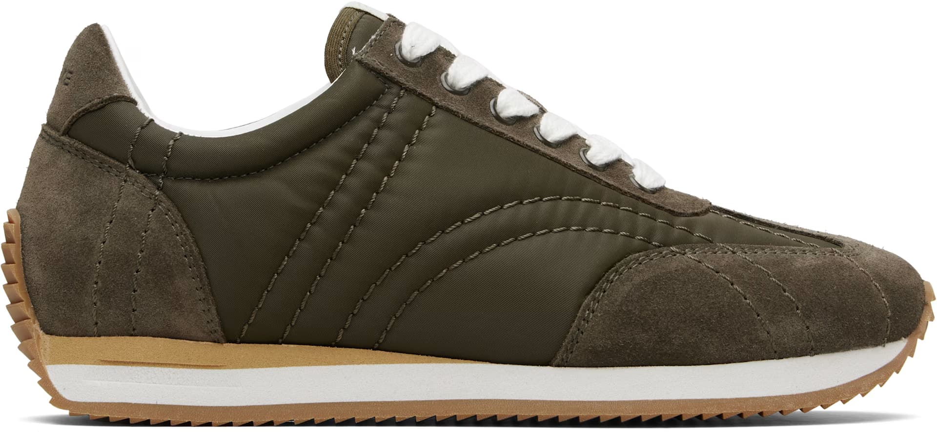 Khaki Sport Sneakers by Toteme
