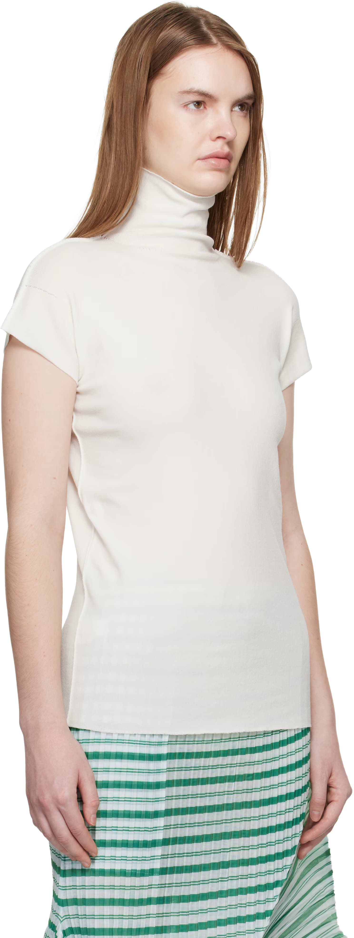 White December Cotton Baguette Turtleneck 2