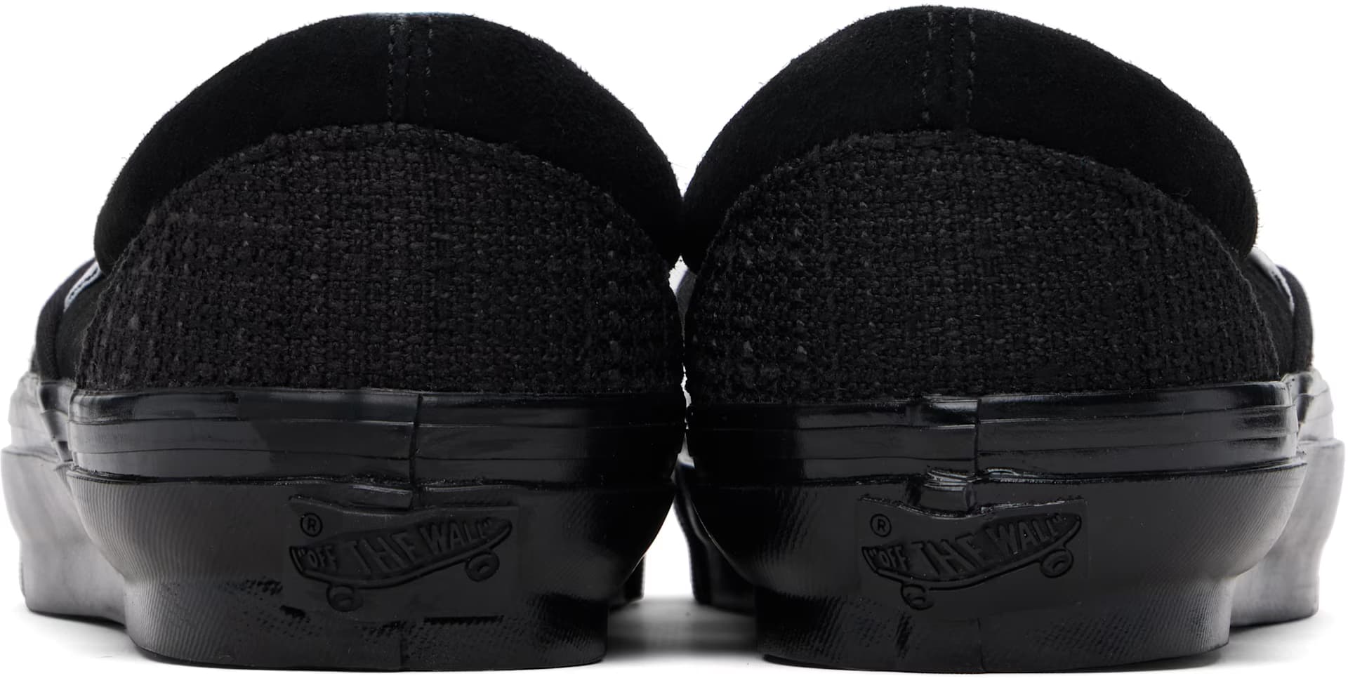 Black Premium Classic Slip-On Sneakers 2
