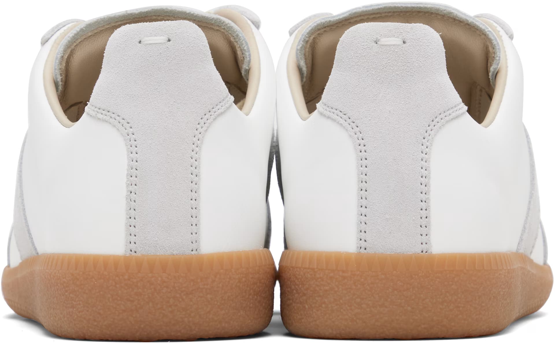 White & Gray Replica Sneakers 2