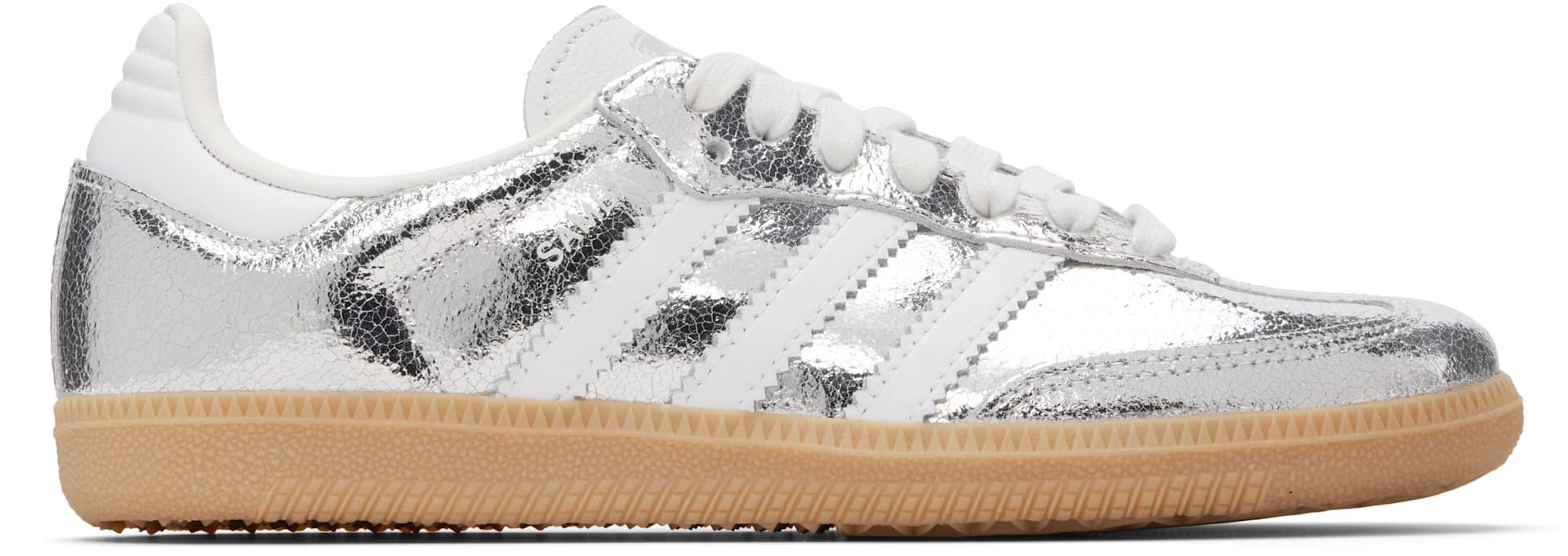 Silver Samba OG Sneakers by Adidas