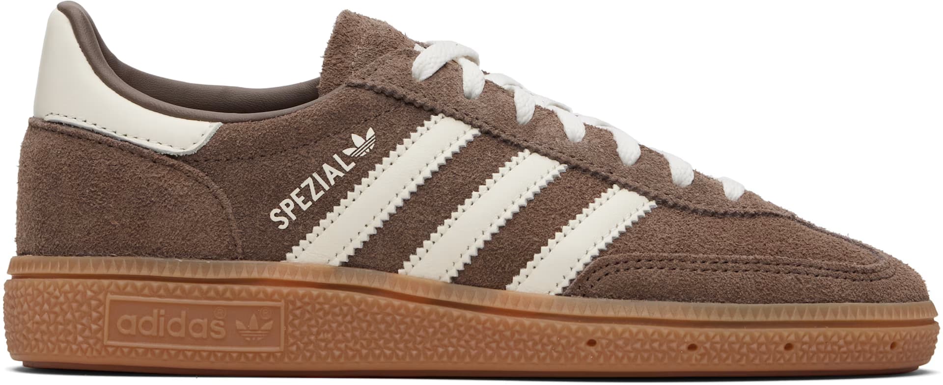 Brown Handball Spezial Sneakers by Adidas