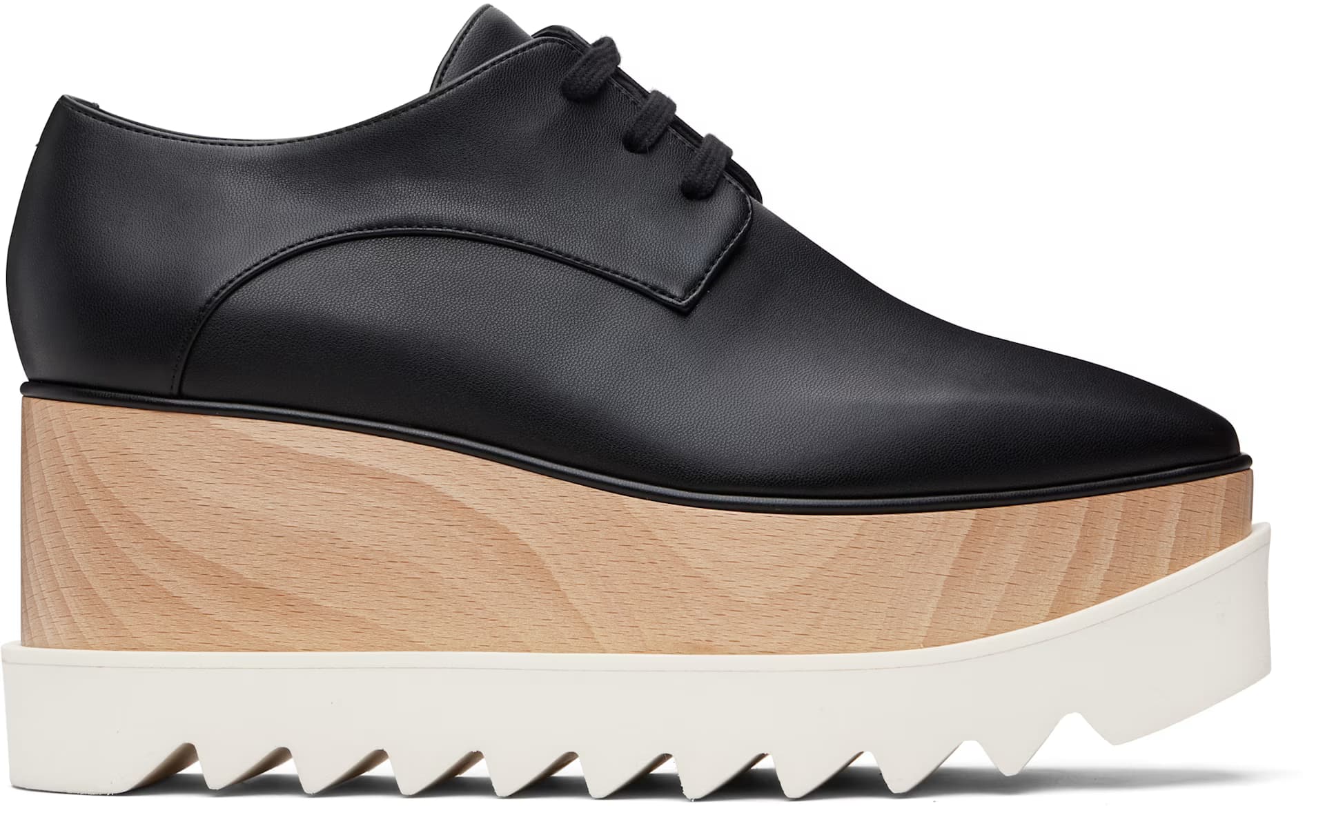 Black Elyse Platform Derbys by Stella McCartney