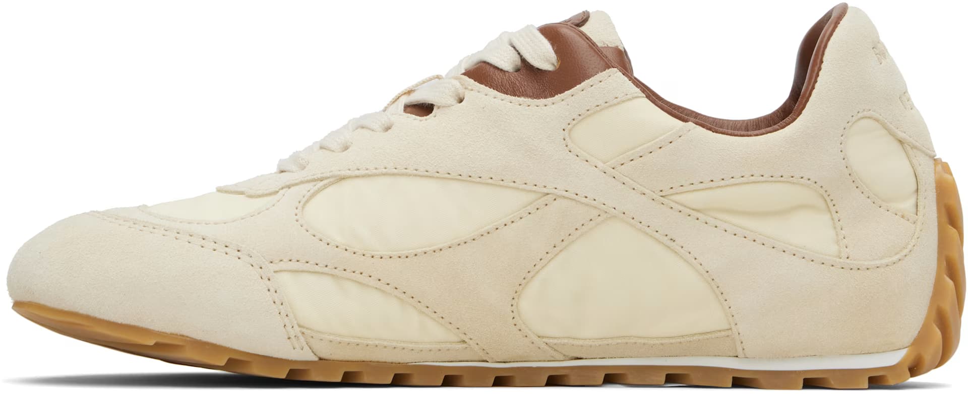 Beige Orbit Flash Sneakers 3