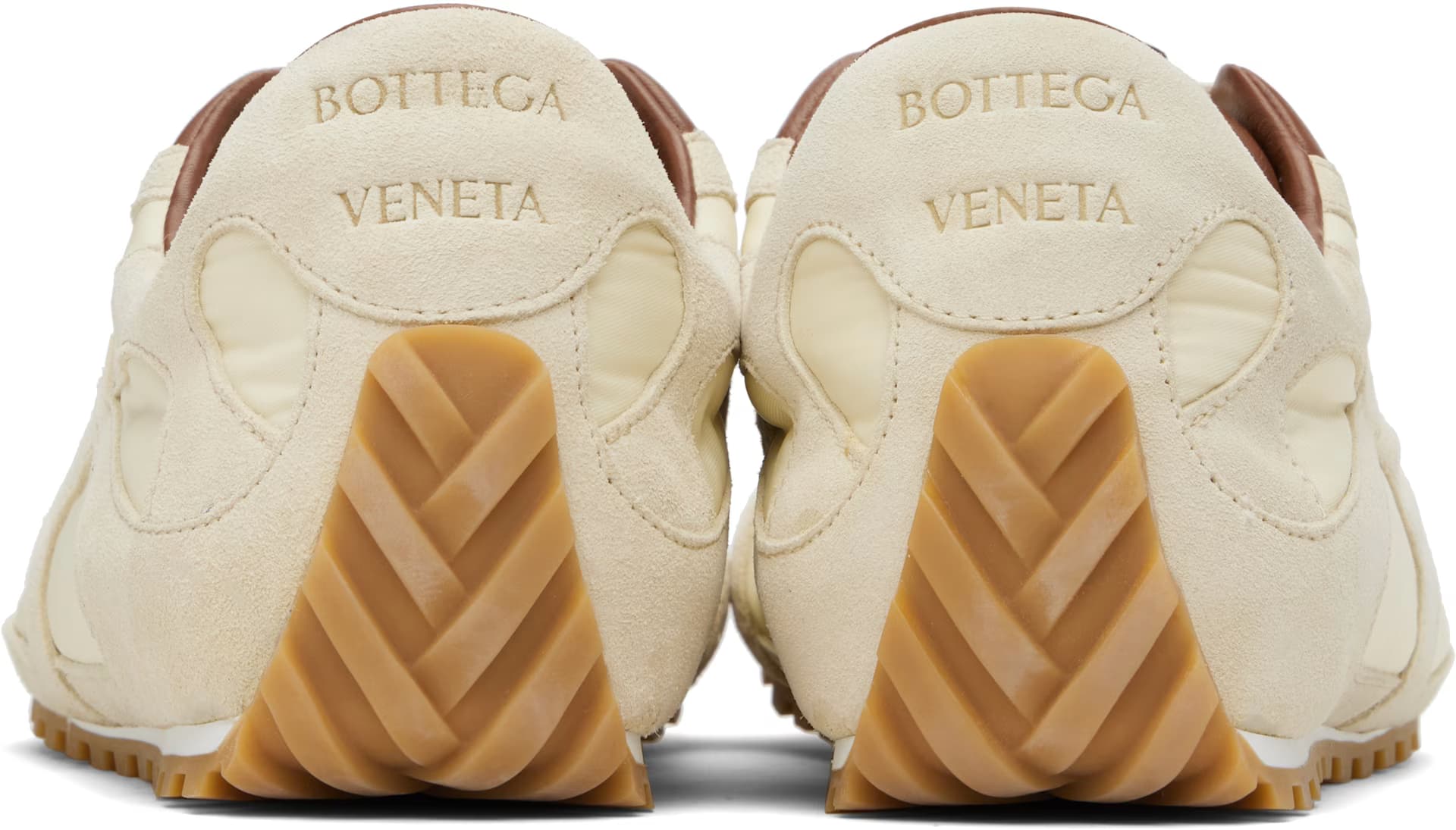 Beige Orbit Flash Sneakers 2