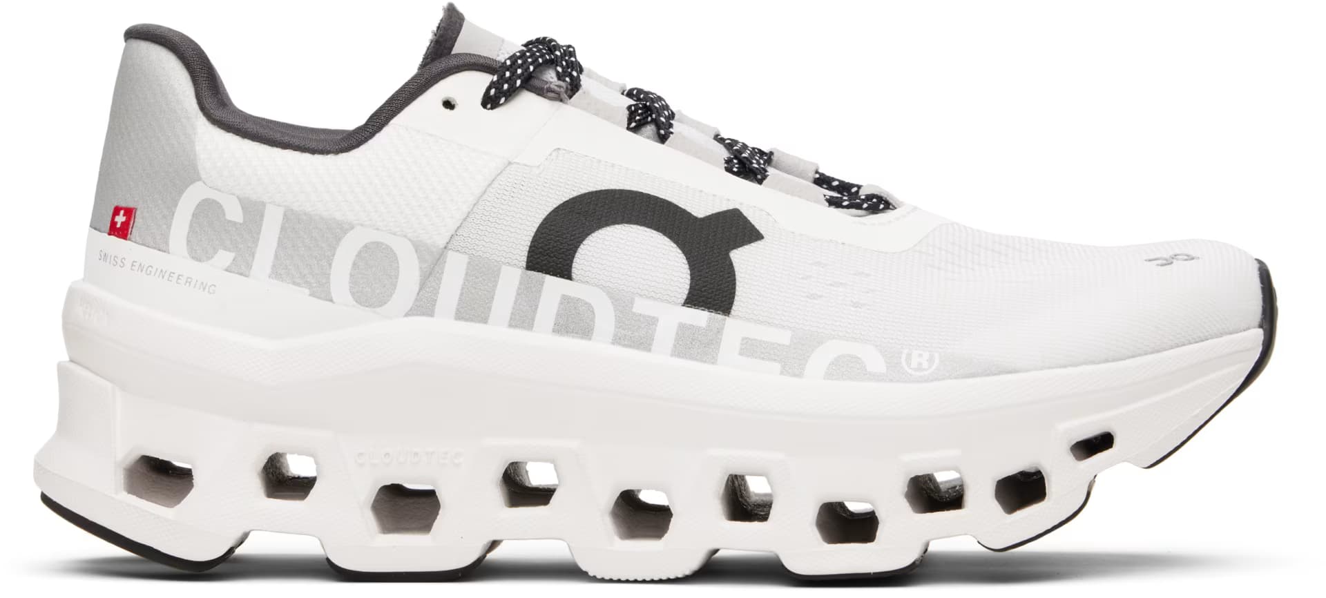 White Cloudmonster Sneakers by On