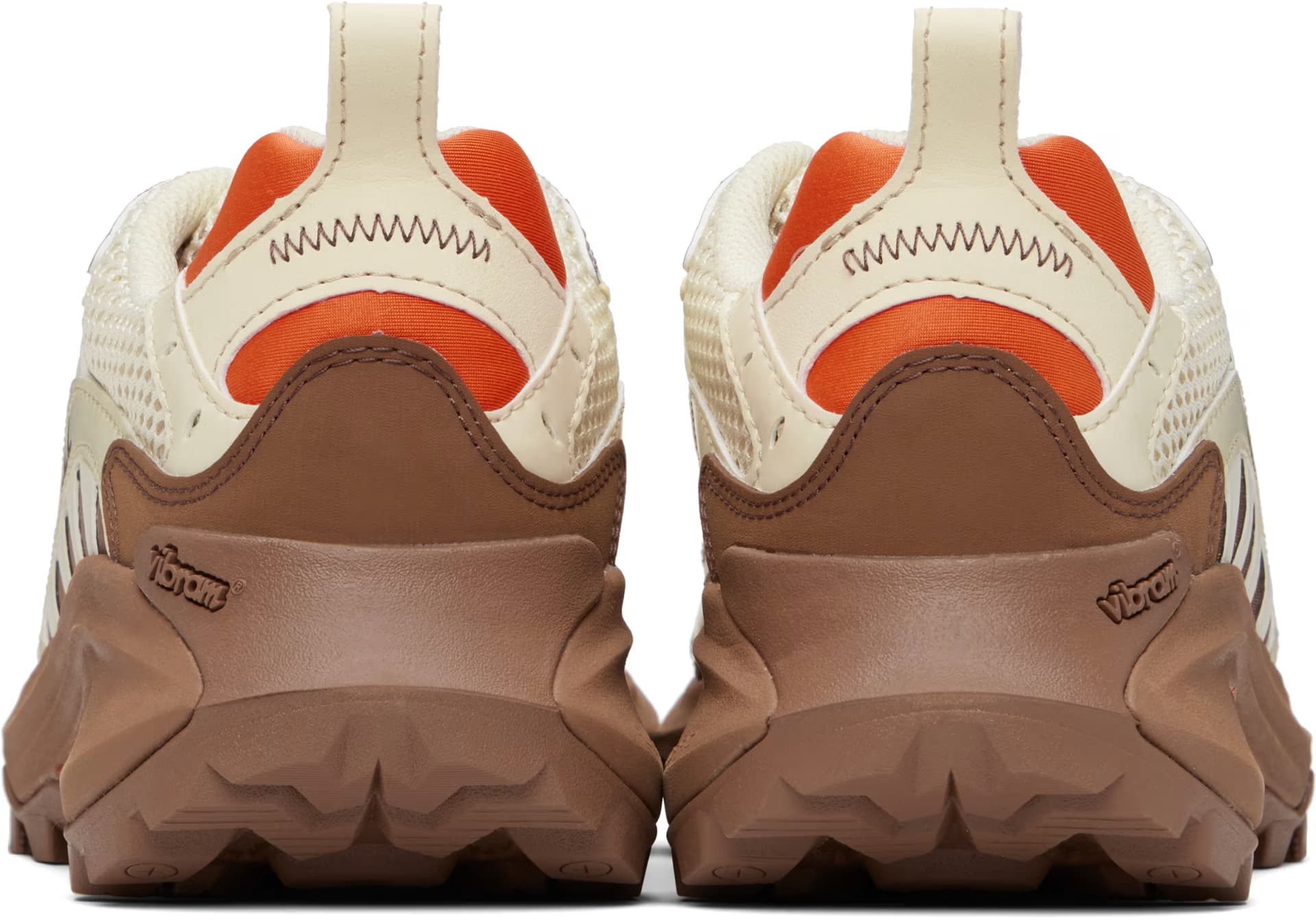 Off-White & Brown Moab Speed 2 Vent 2K Sneakers 2
