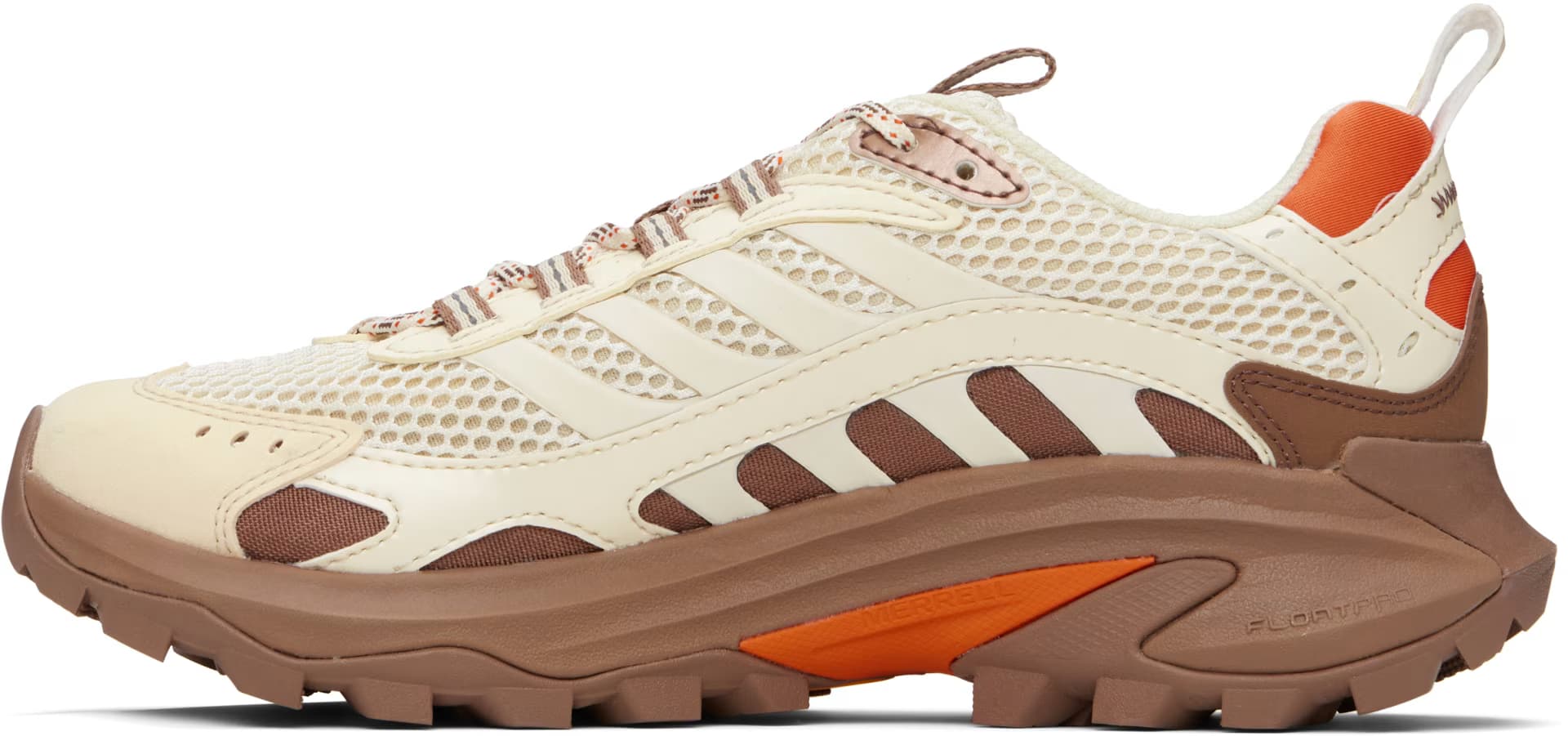 Off-White & Brown Moab Speed 2 Vent 2K Sneakers 3