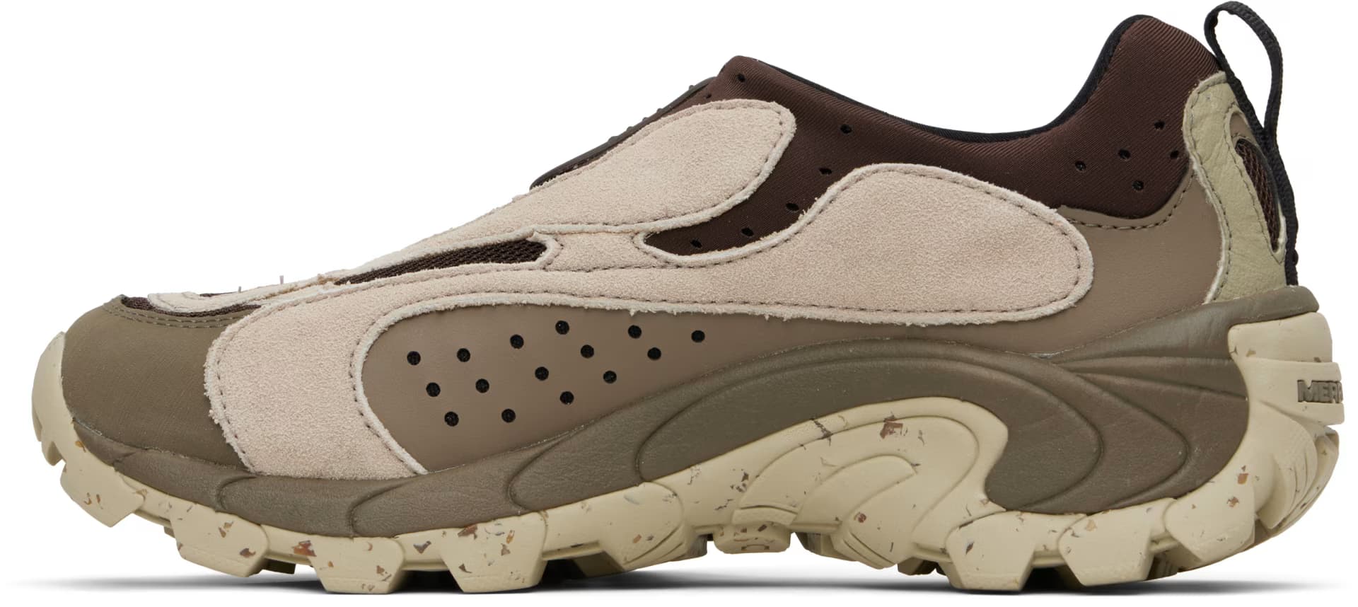 Brown & Beige Moc Speed Streak Evo Sneakers 3