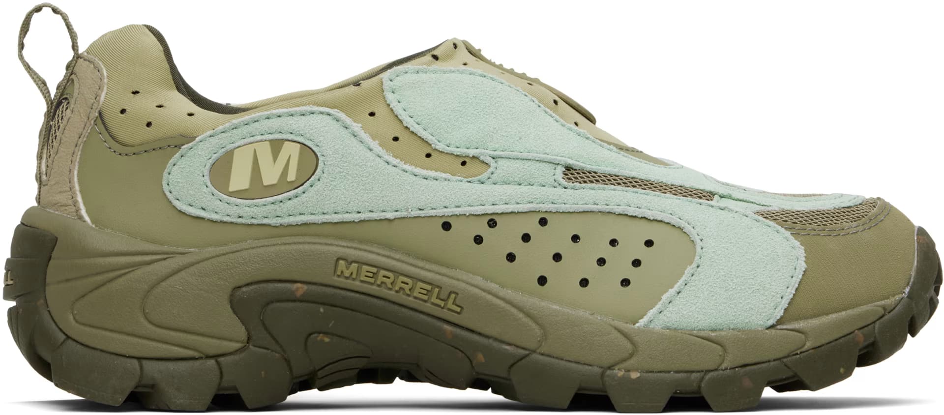 Blue & Green Moc Speed Streak Evo Sneakers by Merrell