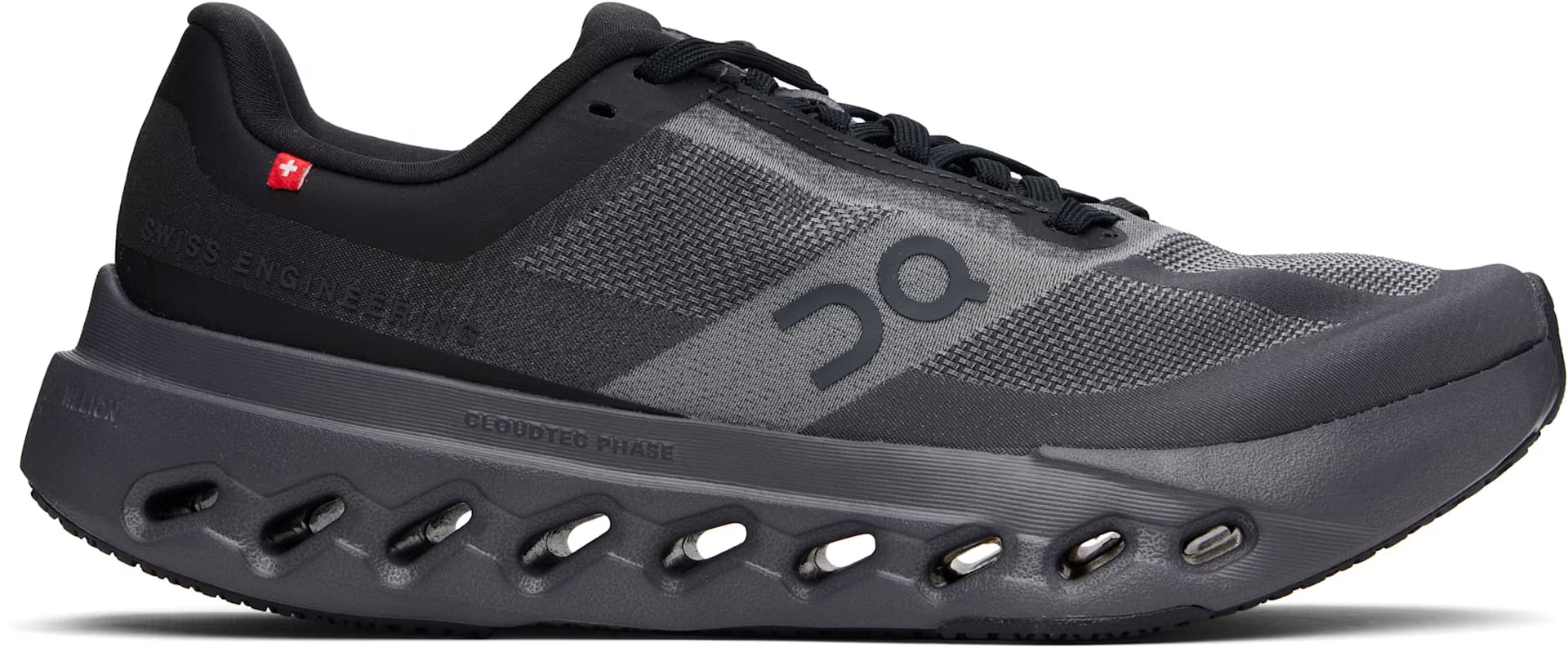 Black & Gray Cloudsurfer Next Sneakers by On