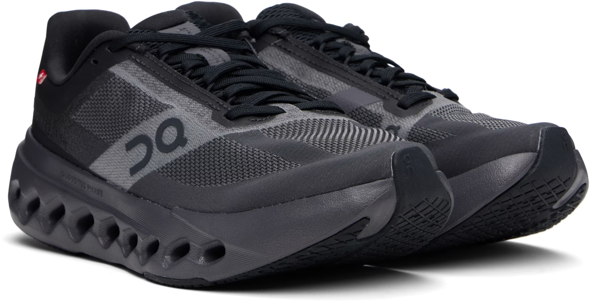 Black & Gray Cloudsurfer Next Sneakers 4