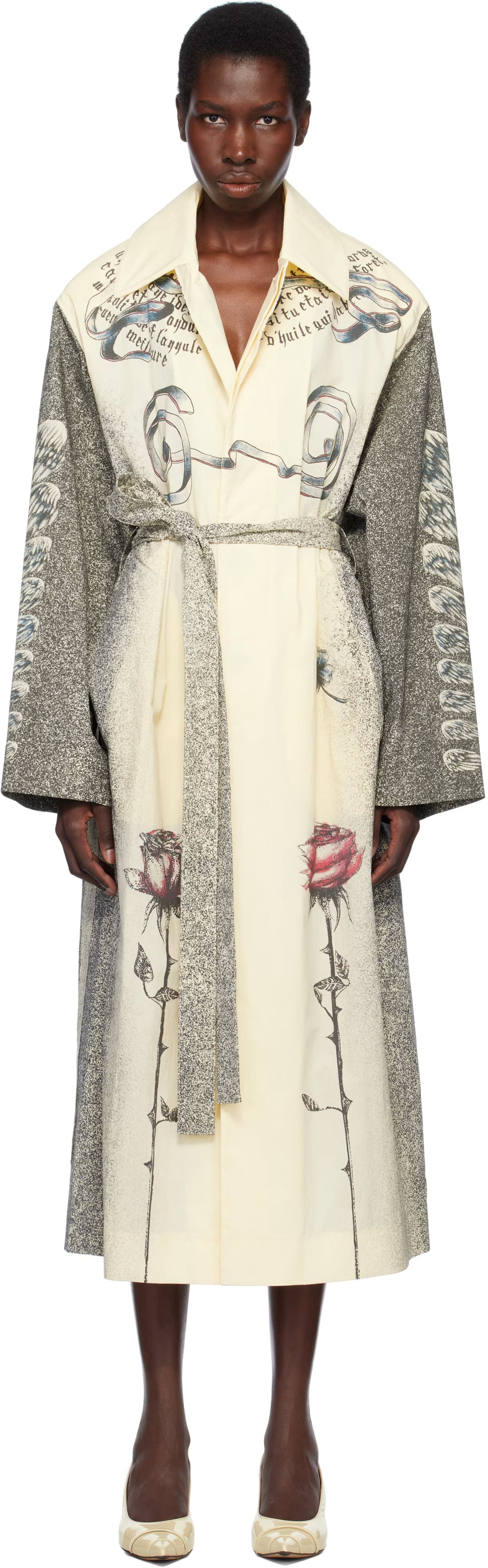 Off-White 'The Multi-Tattoo' Trench Coat by Off-White