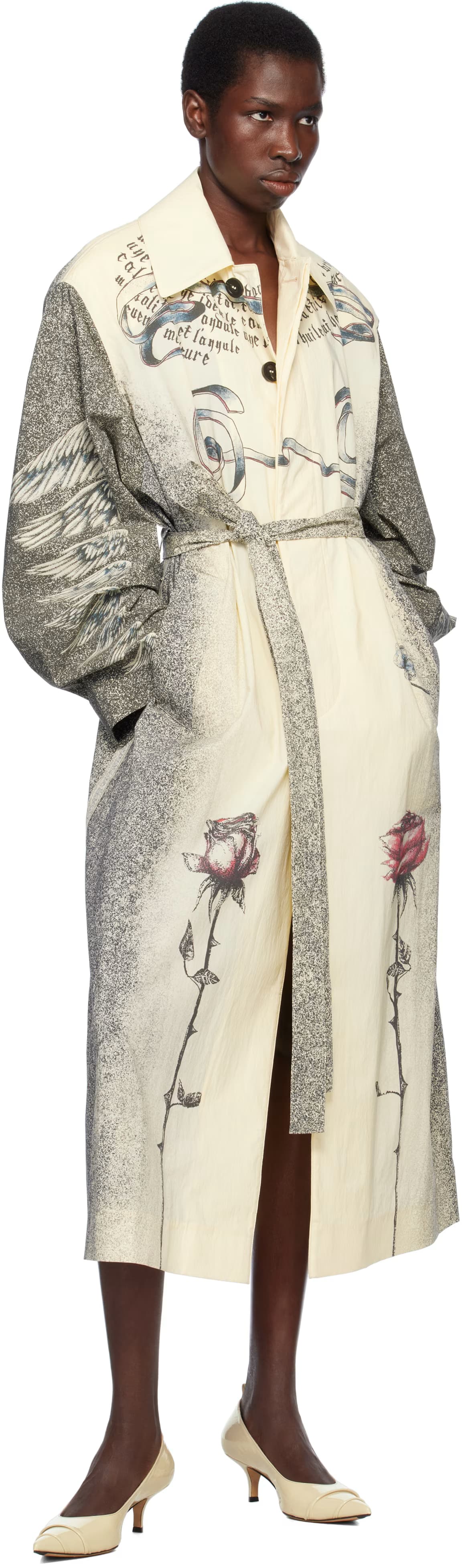Off-White 'The Multi-Tattoo' Trench Coat 4