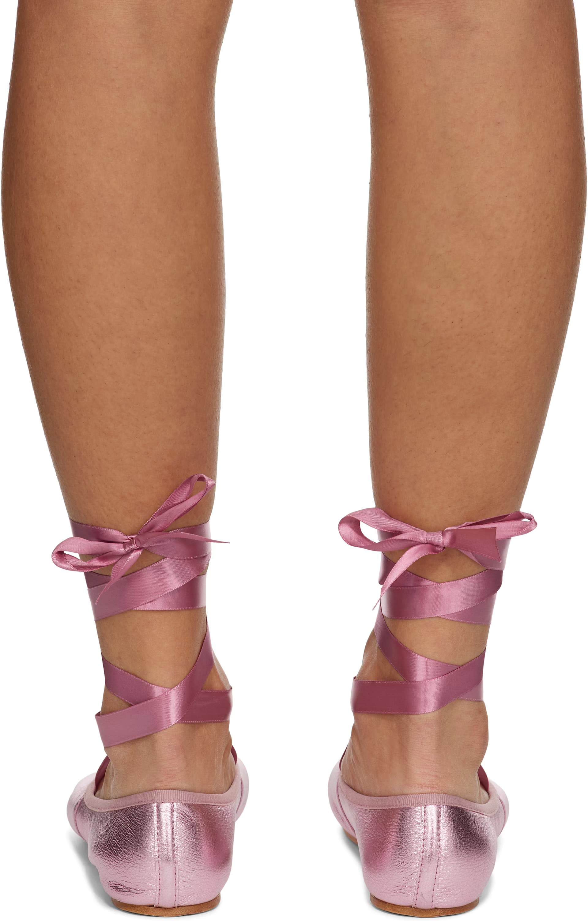 Pink Sophia Ballerina Flats by Repetto