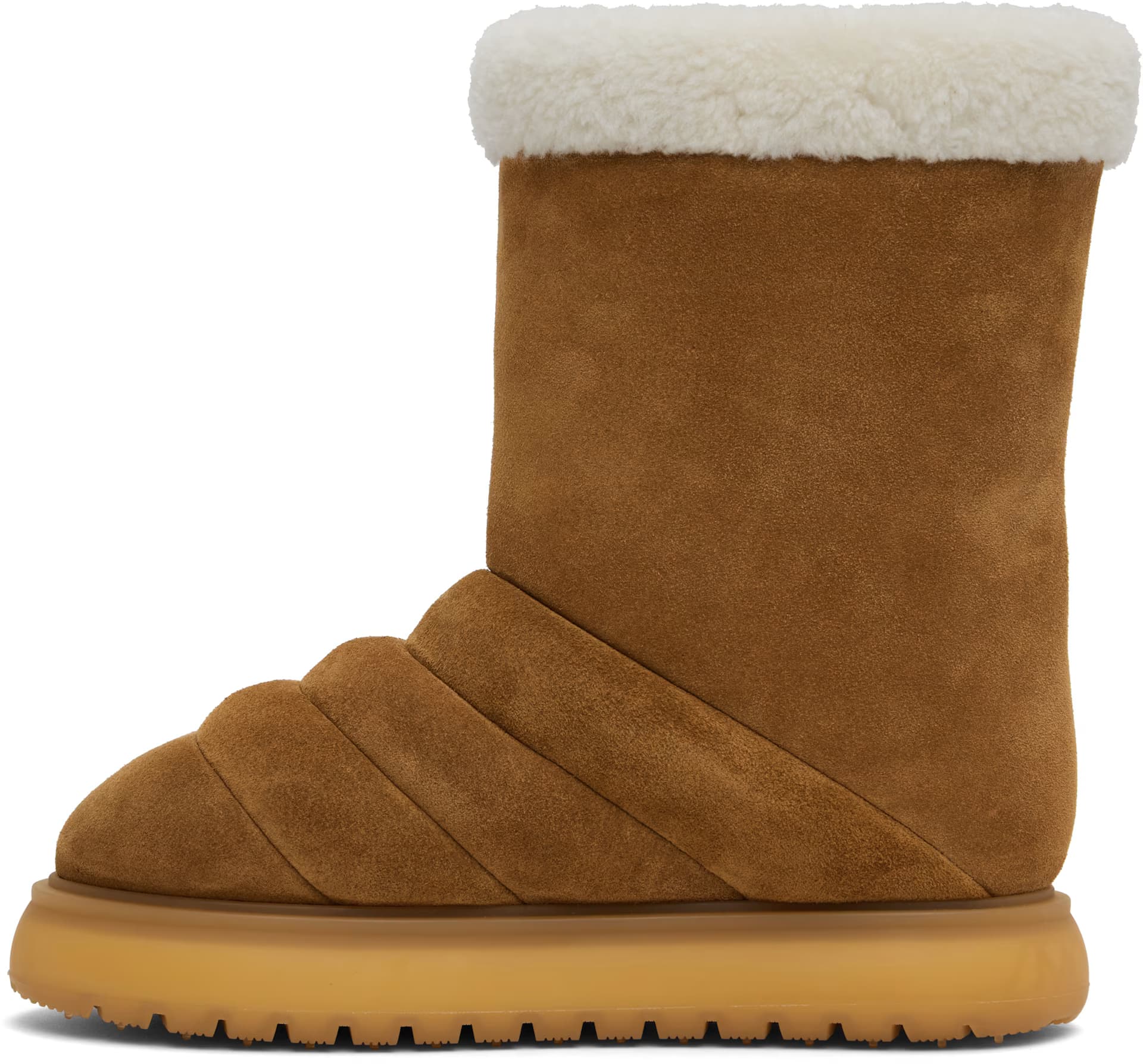 Tan Gaia Pocket Mid Snow Boots 3