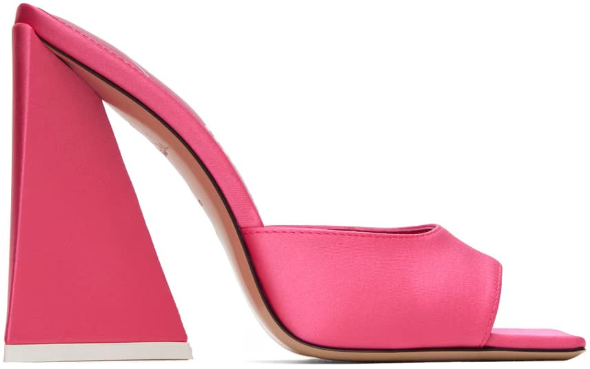 Pink Devon Mules by The Attico
