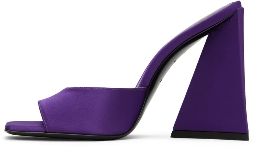 Purple Devon Mules 3